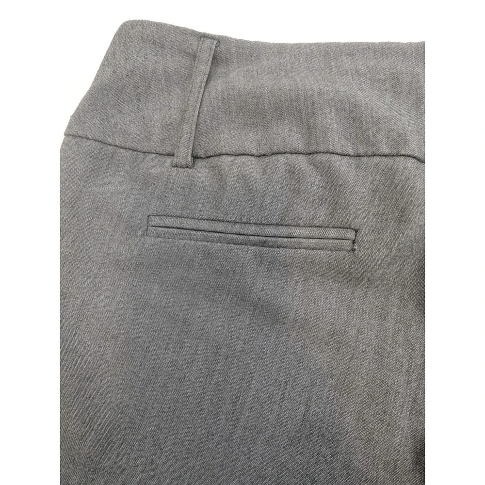 Joe B Benbasset Medium Rise Wide Leg Light Grey Dress Pants Women's Size 7 - Picture 4 of 6